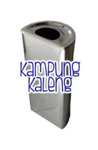 Tong Sampah Setangah Lingkaran - Kampung Kaleng